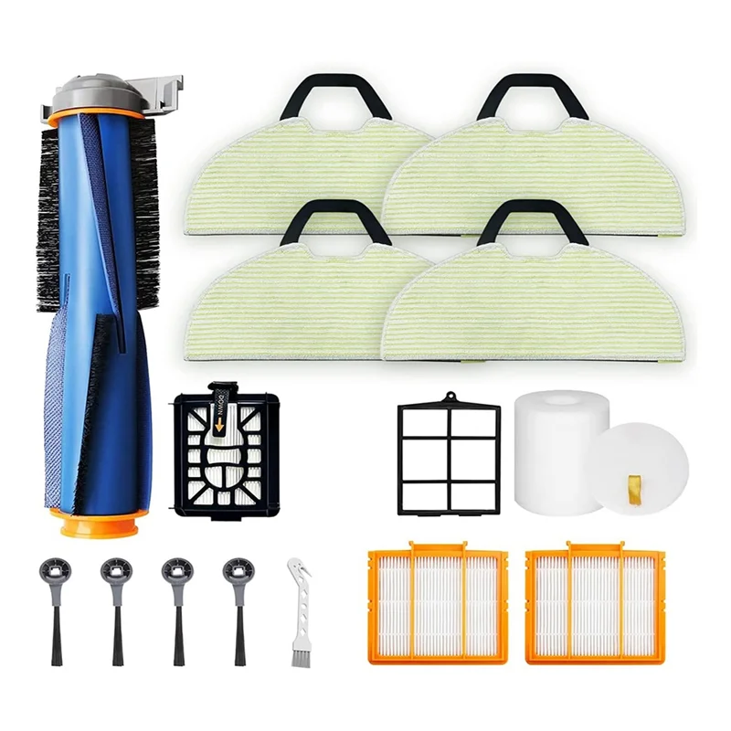 

1 Set Main Brush Side Brush HEPA Filter Compatible For Shark AV2610WA Vacuum Cleaner Replacement Parts-AT30