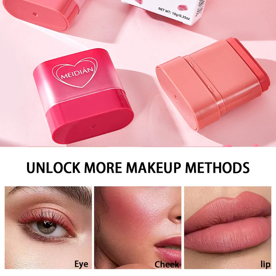 多機能クリームコンターブラッシュスティック防水長持ち簡単カラーデリケートな耐湿性フェイス輪郭ペン