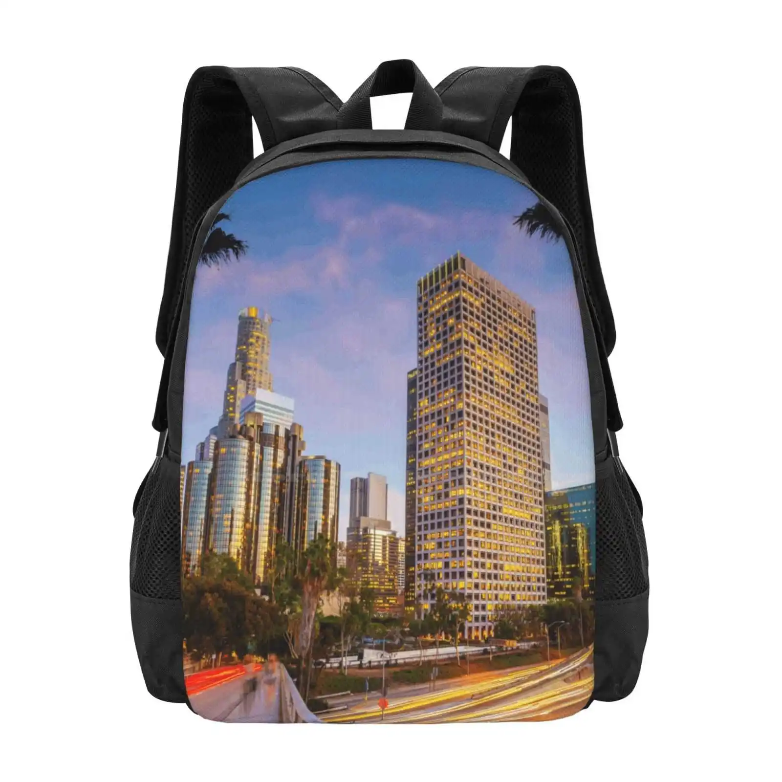 

Tickets To Los Angeles 3d Print Design Backpack Student Bag Visit Los Angeles Vacation Los Angeles Los Angeles Koreatown Los