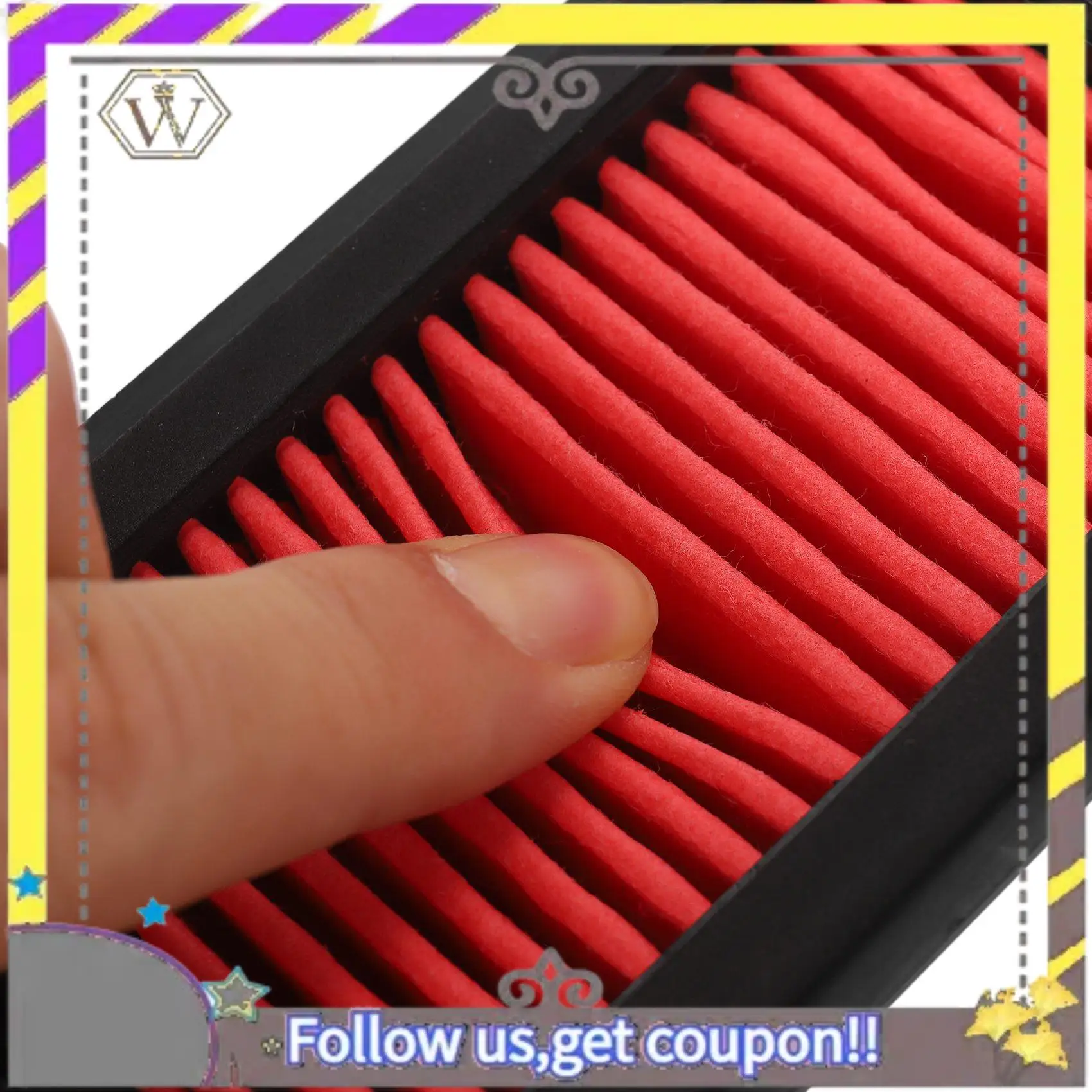 

ABXV-Air Filter Motorcycle Engine Filter Intake For Yamaha XT250 Magician 250 Serow 2005-2017 XG250 TRICKER 2004-2010