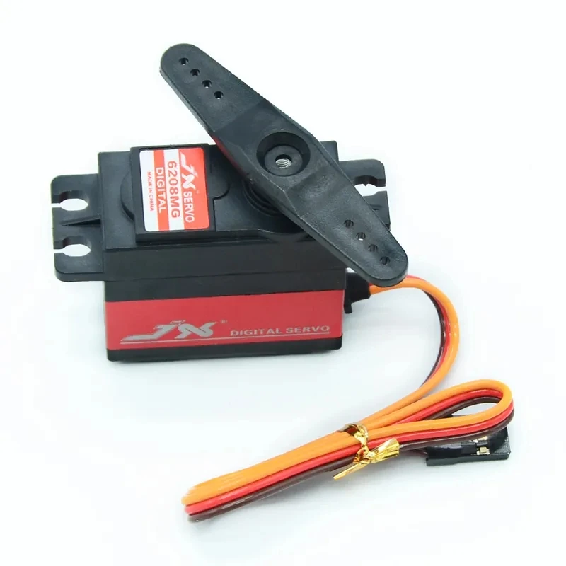 JX Servo PDI-6208MG 8KG 120° 0.07sec High Speed Standard Metal Gear Digital Coreless Servo For 1/10 RC Car Buggy Crawler Plane