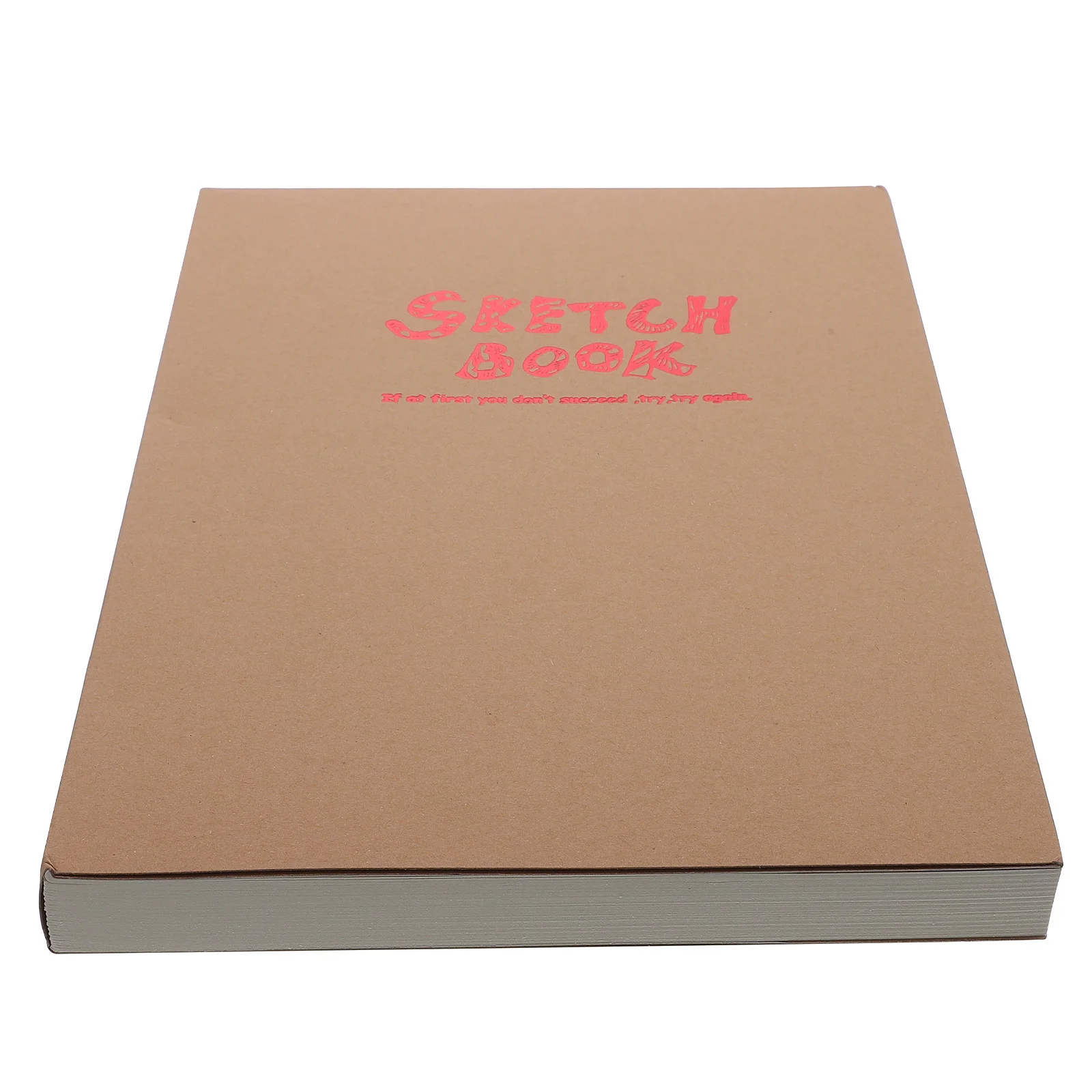 Simple Blank Sketch Book Thick Paper No Ink Bleed Durable Binding Ideal for Drawing Travel Journal for Students