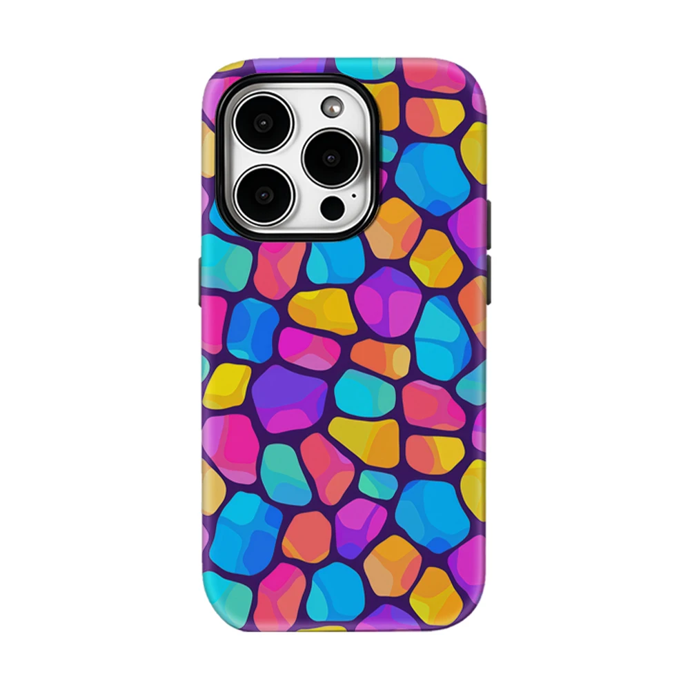

Stained Glass Abstract Phone Case for IPhone 17 16 15 14 13 Pro Max Plus for Magnetic Single Double-layer Tough Case