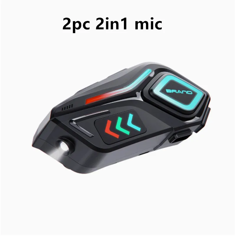 Helmet Bluetooth K07 Headset Wireless Motorcycle Intercom Headphone with Mic for Bike Scooter Ski Snowmobile Music Waterproof - view 6