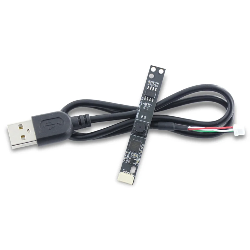 OV7675 USB 2.0 Camera Module 60 Degree View Vision 0.3MP Free Driver YUY2 Fixed Focus for Windows/MAC/Linnux/Laptop