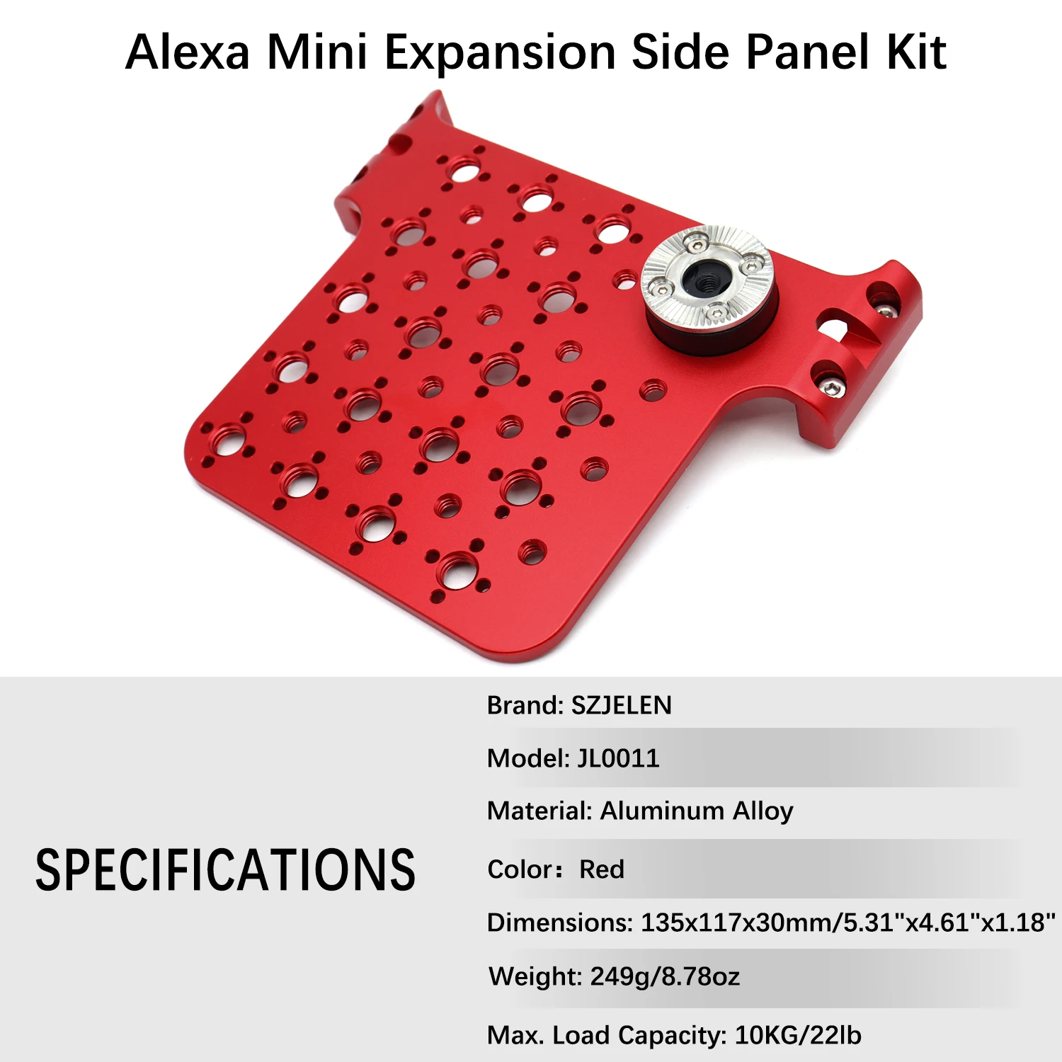 Hot Sale ARRI Alexa Mini Mini LF Expansion Side Panel Kit, Cheese Mounting Plate with 3/8