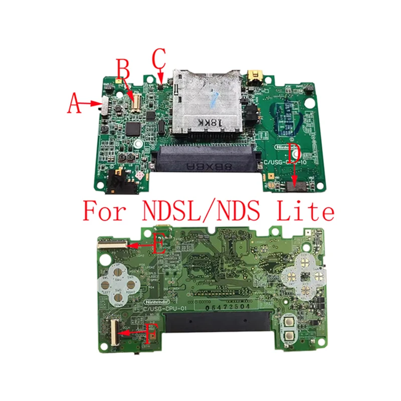 1-10Pcs Network Game Card Power Button Switch Camera TOP/Bottom LCD Screen Cable FPC Connector Plug For Nintendo NDSL NDS Lite