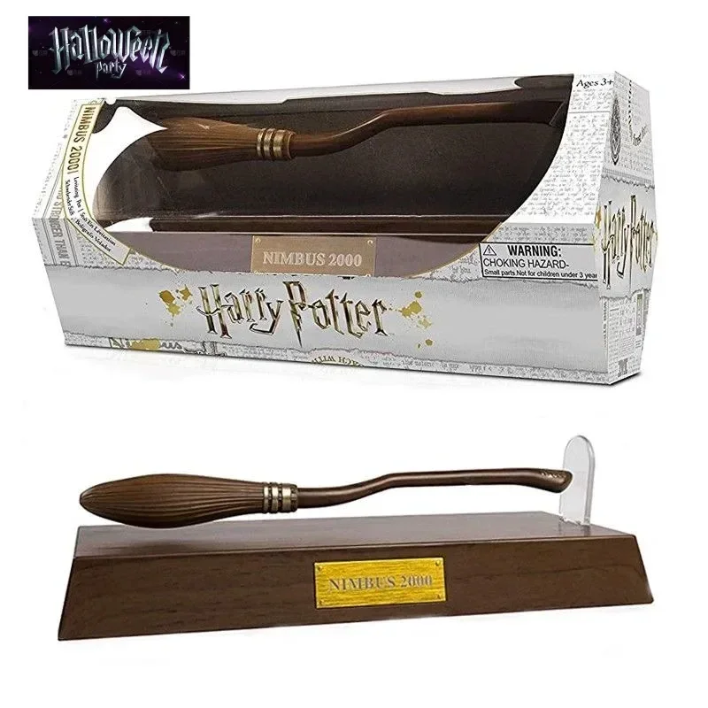 Haries Penggemar Cosplay Prop Levitating Harry Potter Broomstick Pena Nimbus 2000 Firebbolt Model Koleksi Trik Ajaib Gifts Toy