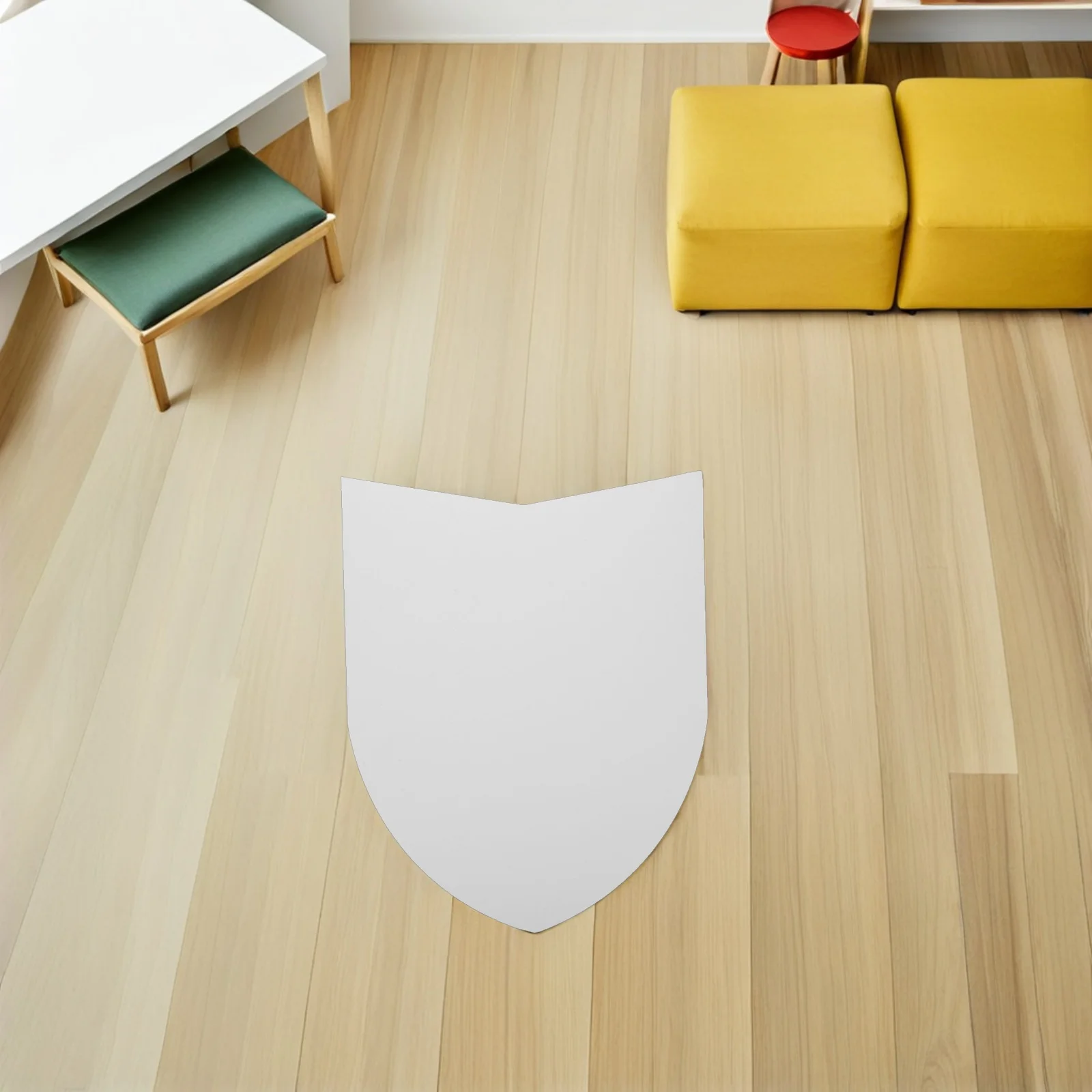 15 Peças de Escudos de Papel Não Pintados: Escudos de Papel DIY para Crianças, Projetos Criativos de Artesanato, Decorações para Festas de Aniversário e Brincadeiras Divertidas