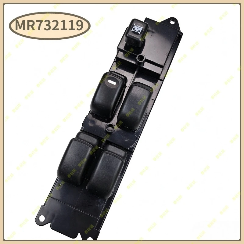 MR732119 for Mitsubishi Triton L200 K62T K74T Front Left Driver Side Master Power Window Control Switch Lifter Button 10Pins