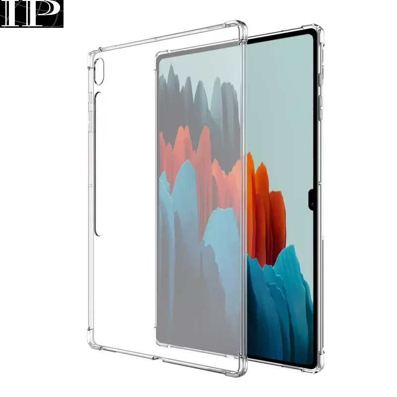 

Transparent Case for Samsung Galaxy Tab S8 S9 Ultra 14.6 inch Tab S9+ S8+ S7+ S7 FE 12.4 inch Soft Tpu Airbag Cover Funda