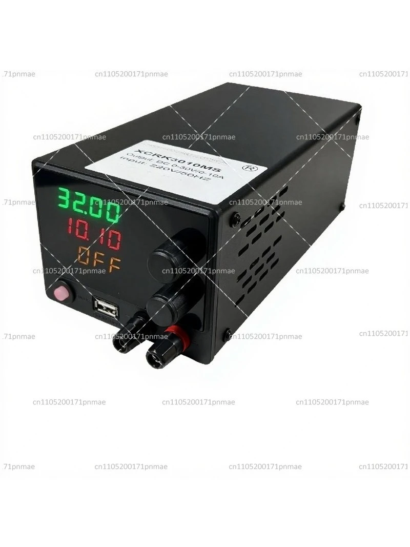 30V 5A DC Laboratory Power Supply, Adjustable Voltage Regulator Bench Switching Supply, Encoder Control 110V 220V