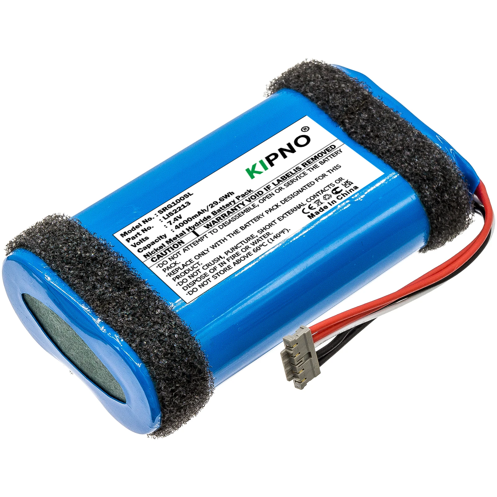 بطارية مكبر صوت KIPNO 7.4 فولت/4000 مللي أمبير LIS2213 لسوني SRS-HG1، SRS-HG2، SRS-HG110، SRSHG1، SRSHG2، SRSHG110 #4