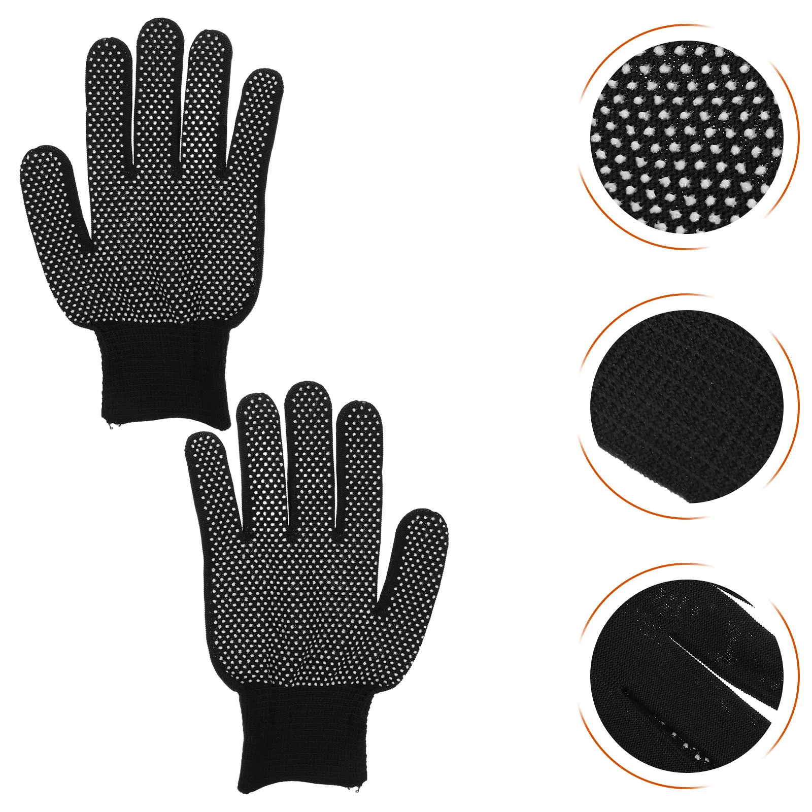 10Pair Safety Work Gloves Nylon Anti Slip Dotted PVC Grip Wear Resistant Gloves for Warehouse Construction Loading Handling