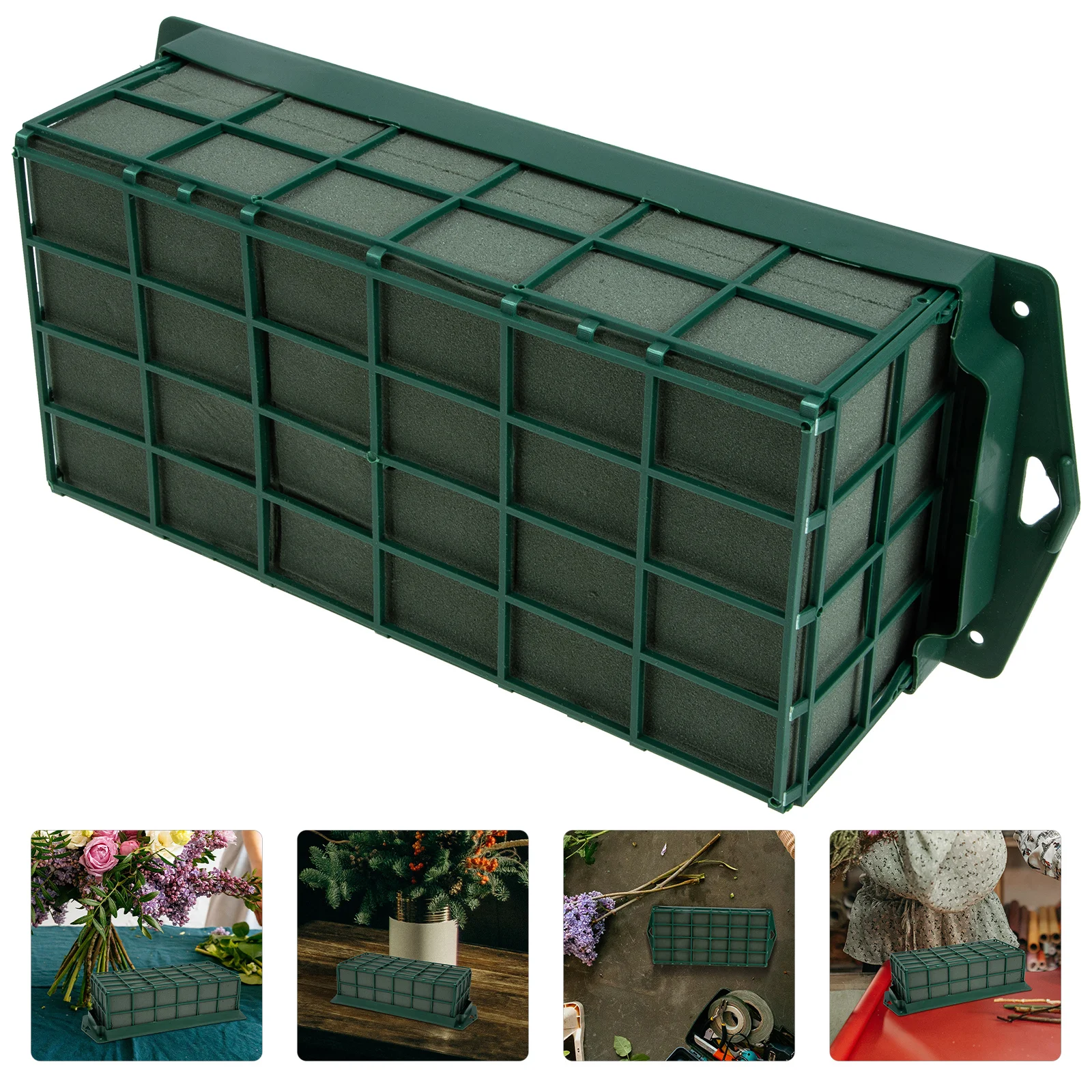 

Floral Foams Cage Sturdy Flower Arrangement Supplies Easy Use Floral Mud for Home Shop Decoration Dried Flower Mud Compact