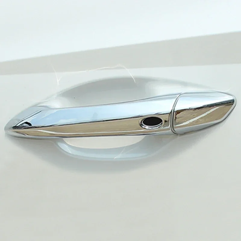 For Hyundai Tucson NX4 2021 2022 2023 Hybrid N Line ABS Carbon Car Door Handle Bowl Cover Trim Accessories