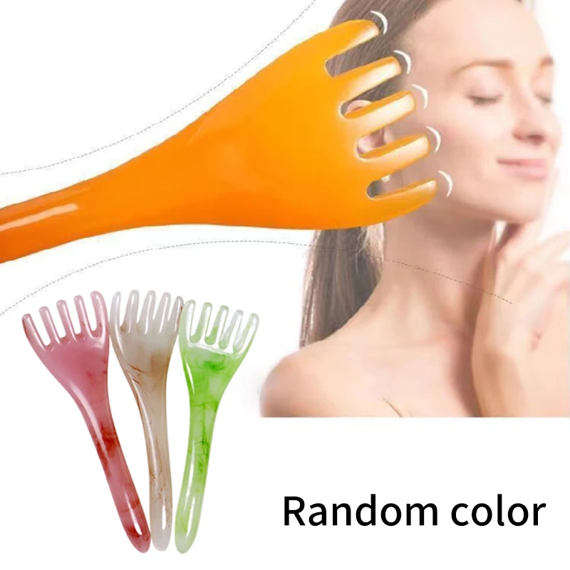 Multi-function Head Massager Shoulder Neck Meridian Five Claw Comb Scalp Relaxation And Stress Reduction Scraping Stick