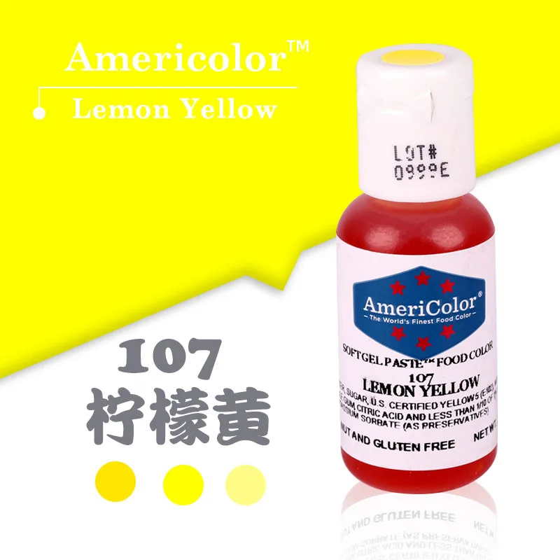 Americolor 22 Farben Lebensmittelqualität Färbepigment Kristall Farbstoff Epoxidharz DIY Kerze Seife Färbung Handarbeit Kunsthandwerk Pigment