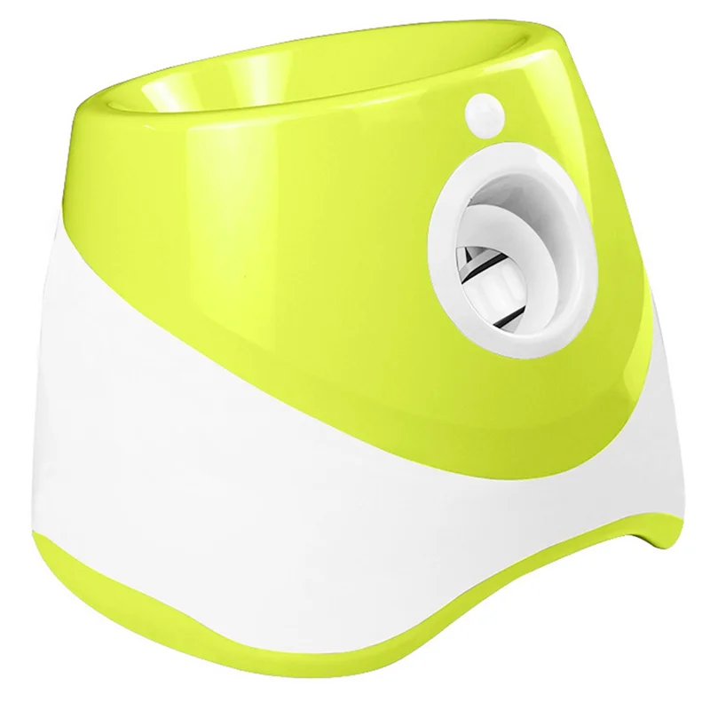 A88E-Dog Tennis Launcher Automatic Pet Dogs Chase Mini Tennis Throwing Pinball Machine Fun Interactive Throw Rechargable