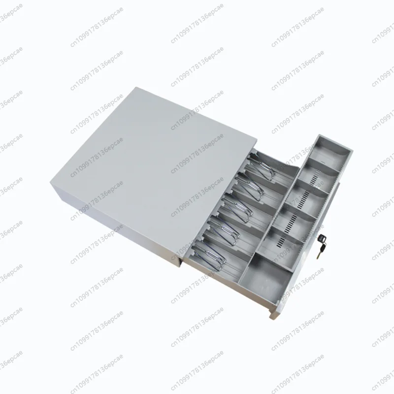 

five-grid coin drawer cash register box, supermarket cash register, cash cabinet, supermarket, money collection iron box
