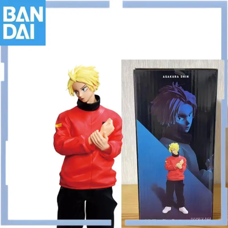 

Genuine Bandai Namco Banpresto Sakamoto Days Solid Scene Collection Asakura Shin Collector Ornament Anime Figure Model Toy Gift