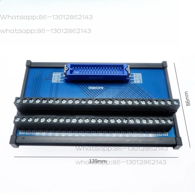 Robot MR-50L connector terminal block 50 pins signal splitter adapter board FX-50HD/Z