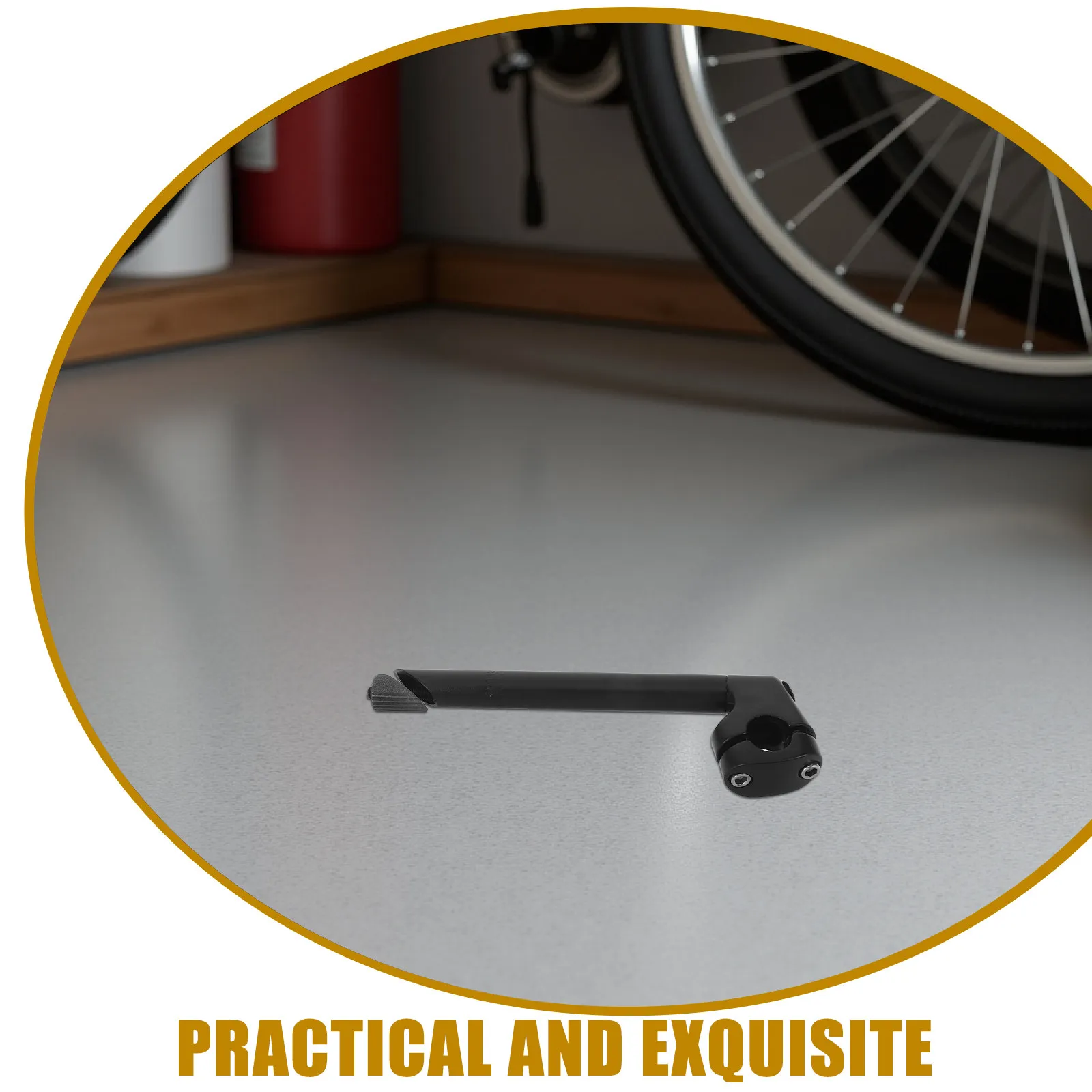 

Велосипедный вынос руля (шток) для резьбовой рулевой колонки 22.2 мм, традиционная форма «гусиная шея», быстросъемный, для горных и городских велосипедов