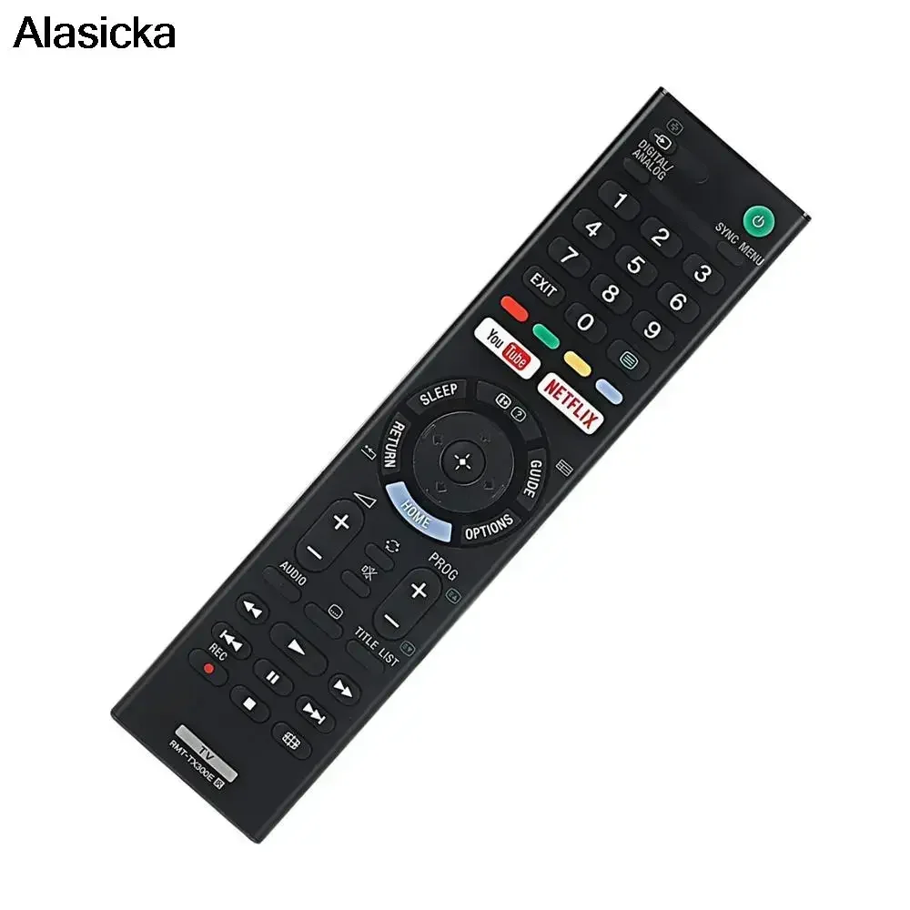 Remote Control RMT-TX300E Suitable for Sony TV LCD TV 3D LED Smart Controller with Youtube Netflix Button RMT-TX300P RMF-TX100