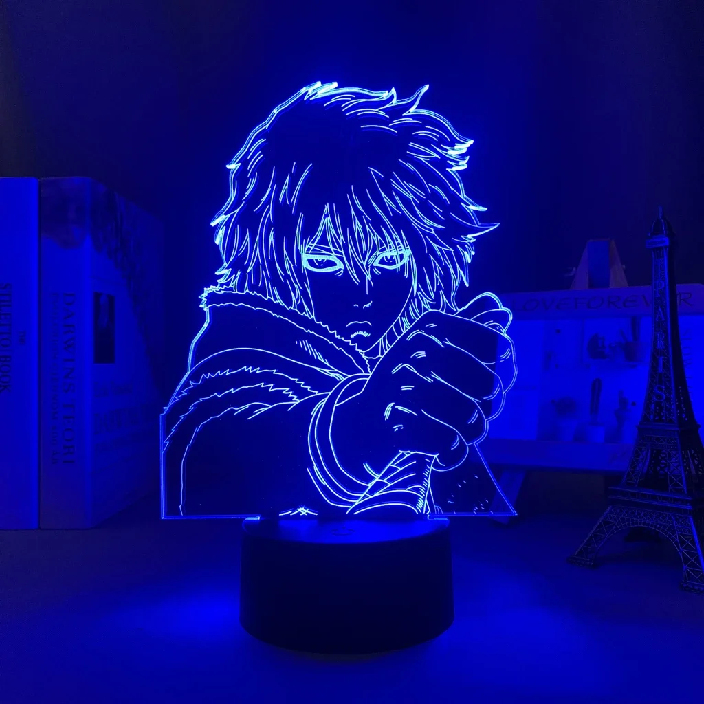 Anime Vinland Saga Led Lamp Thorfinn Karlsefni Figure For Kid Bedroom Decor Friend Birthday Gift Manga Vinland Saga Night Light