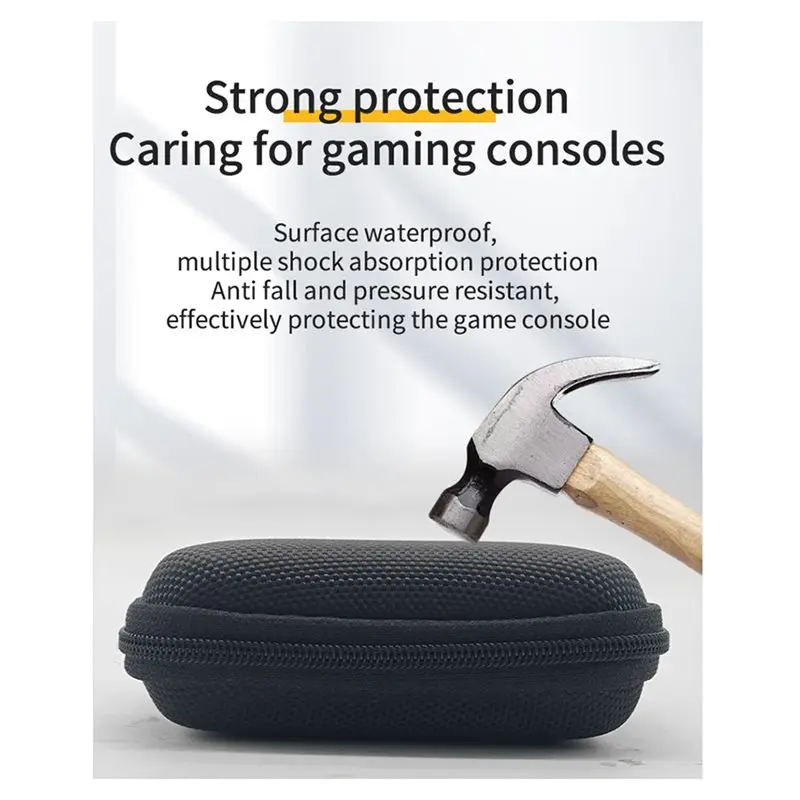 Efficient For ANBERNIC RG Rotate Protective Carry Bag- Portable Hard Storage Case& Game Accessories Organizer For Handheld Game