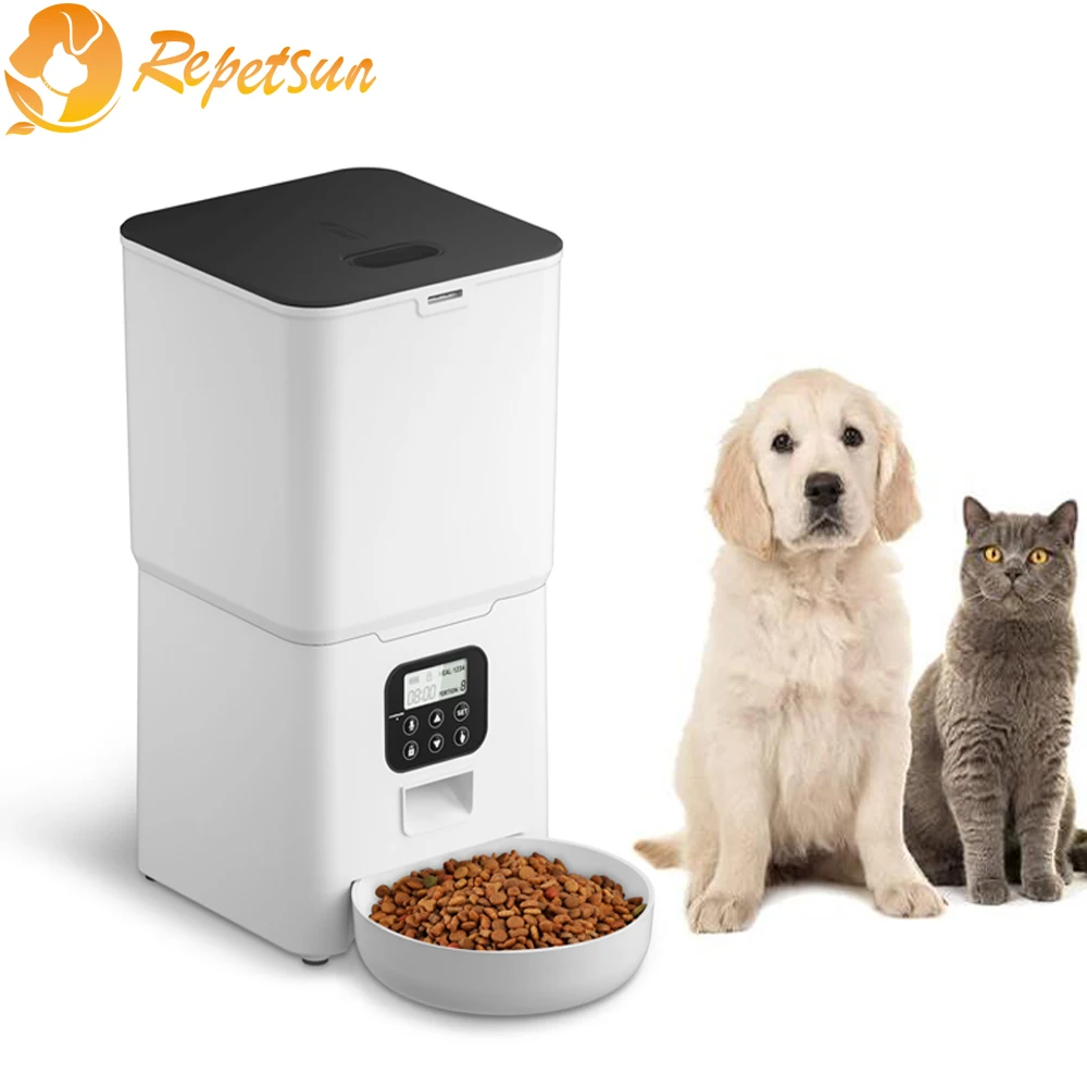 

6L Large-CapacityPet Automatic Feeder Intelligent APP Control Timing Feeding With Camera Cat And Dog Food Cat Food Dispenser