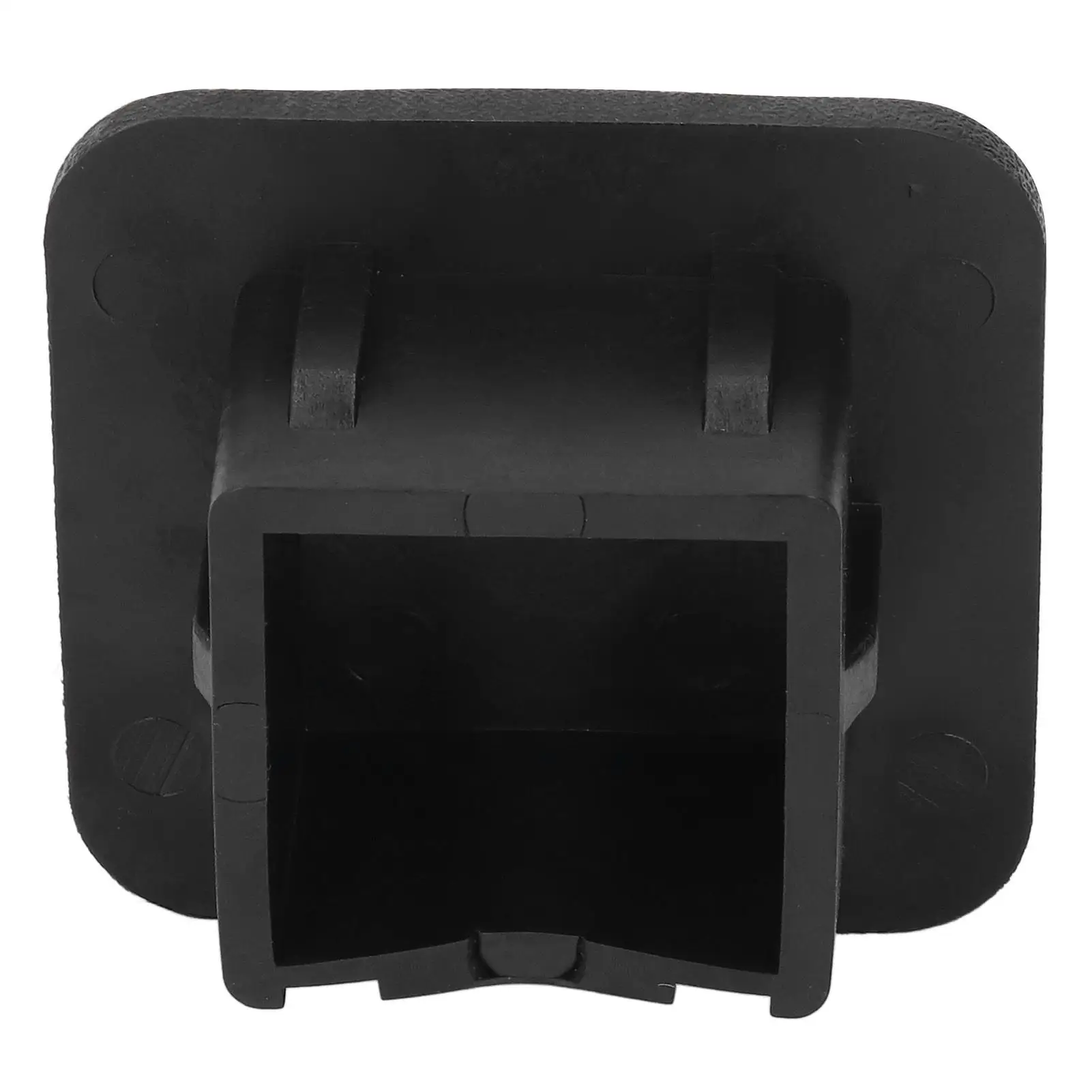 Trailer Hitch Cover Rubber Receiver Tube Plug Black for 2in Receiver