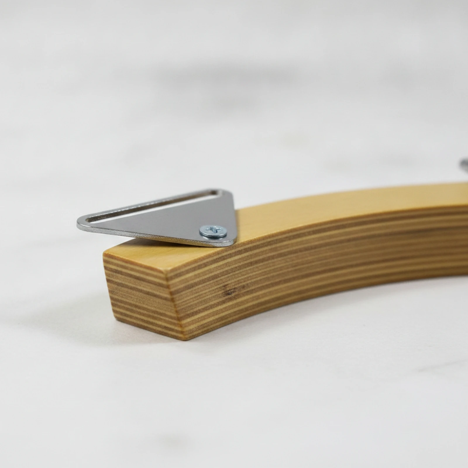 Curved Wood Block with Brackets Compact Mountable Wood Block Sturdy Sturdy for Percussionists, Rehearsal, Studio