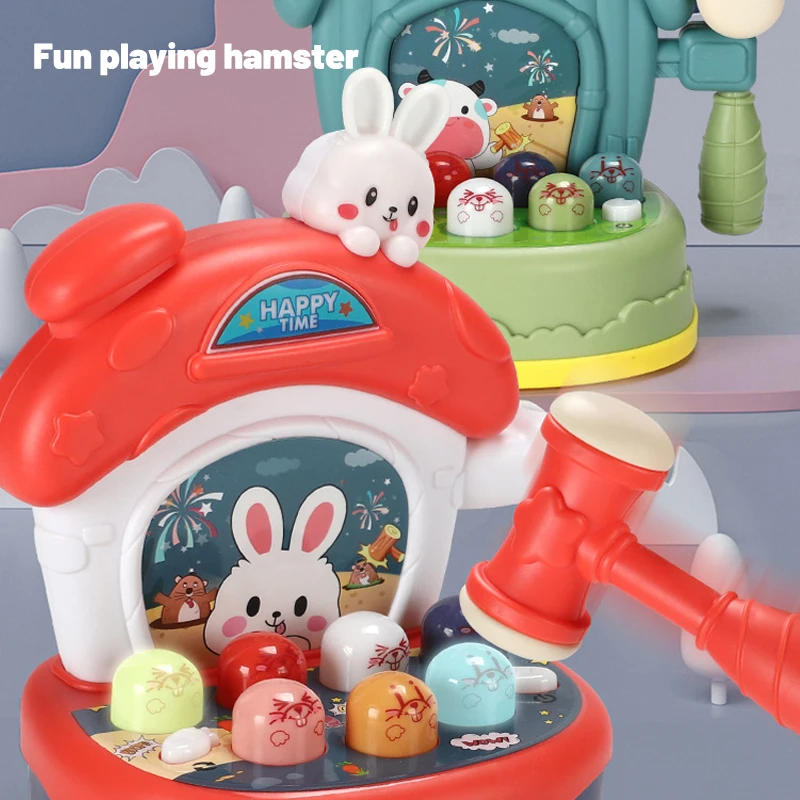 High Quality Electric Light Music Game Toys 1-3 Years Old Baby Cartoon Creative Play Ground Mouse Early Education Toys Kids Gift