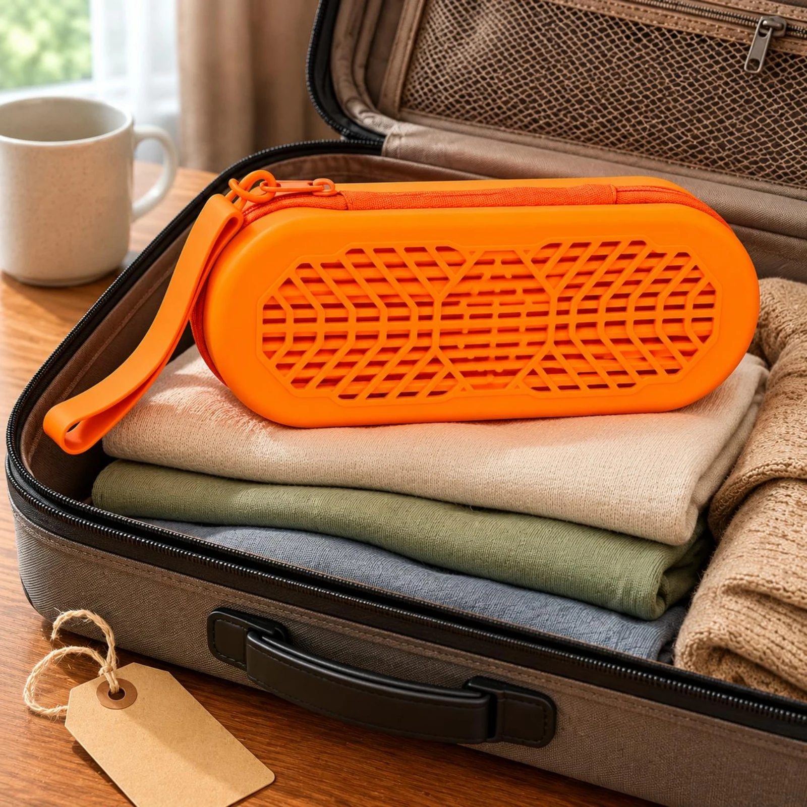Swim Eyewear Case Perforated Goggles Storage Case Silicone Hard-Shell Pouch Zipper Closure Sport Accessory Slim for Swimming