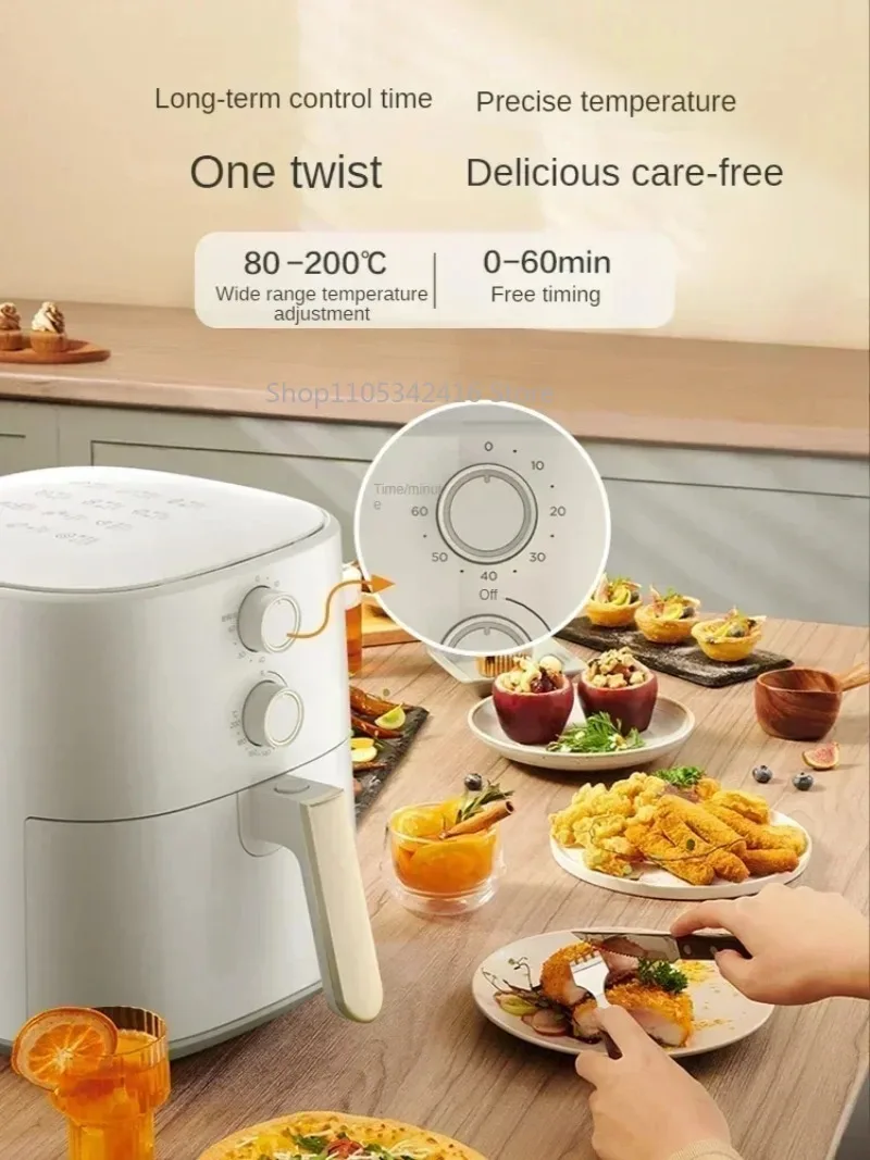 Intelligent Multifunctional Large Capacity Electric Air Fryer Deep Fryer for Home French Fries Cooking