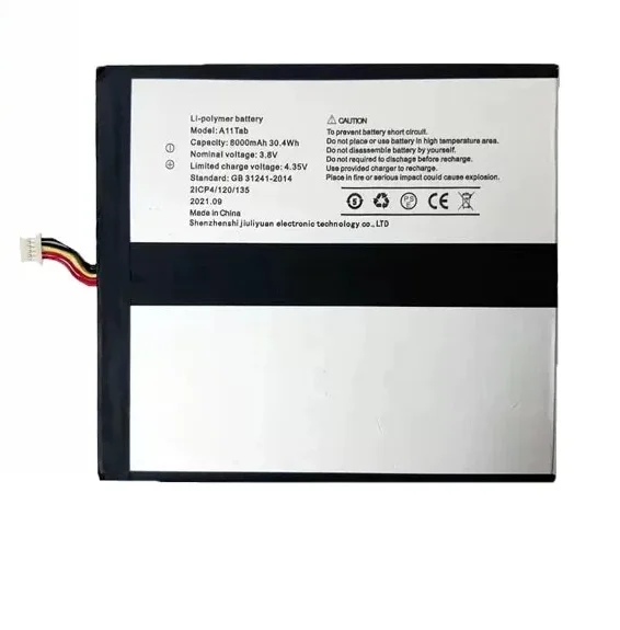 8000mAh A11TAB 大容量バッテリー交換用 サムスンタブレット用 充電式 保護回路付き 使用時間延長