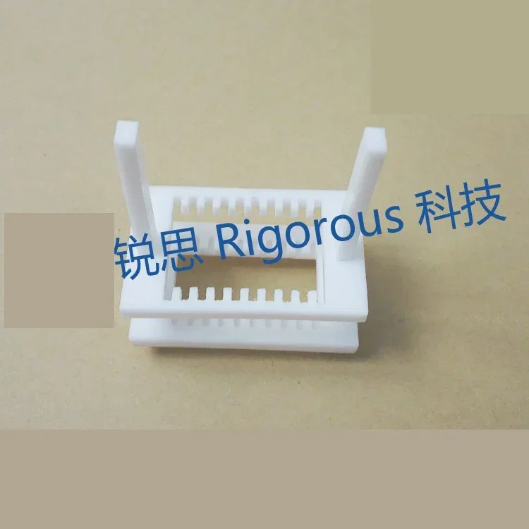 

PTFE Flower Basket for Glass Washing, PTFE Cleaning Rack with Handle