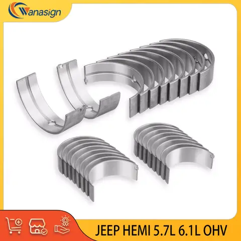 자동차 엔진 부품 메인 및 로드 베어링 세트, 크라이슬러 닷지 램 1500 지프 HEMI 5.7L 6.1L V8 가스 OHV 5.7 6.1 L T 2003-2010 Best5 자동차 엔진 부품 메인 및 로드 베어링 세트, 크라이슬러 닷지 램 1500 지프 HEMI 5.7L 6.1L V8 가스 OHV 5.7 6.1 L T 2003-2010 Best5
