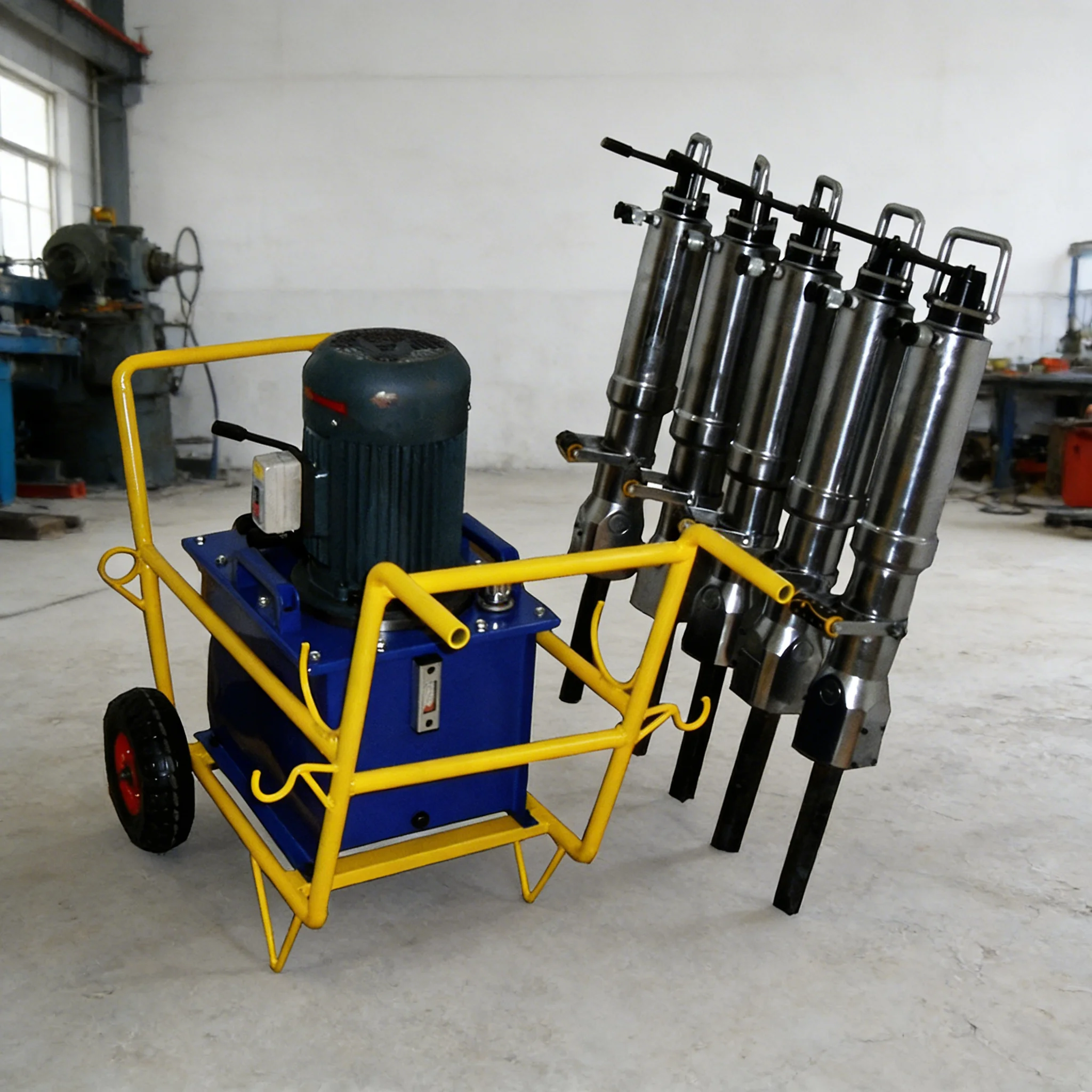 

Гидравлический скалолом для экскаватора, дизельный и электрический измельчитель камня