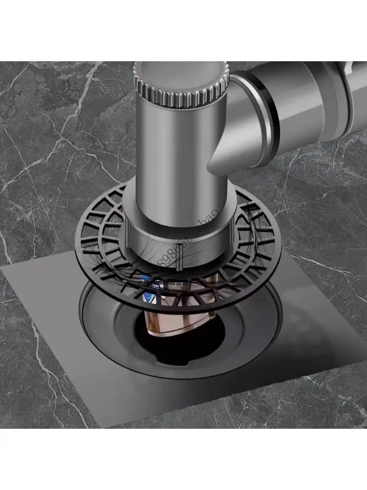 

H7EA Washing Machine Drain Hose Connector Laundry Machine Floor Drain Adapter AntiOverflow Deodorant Joint Enduring