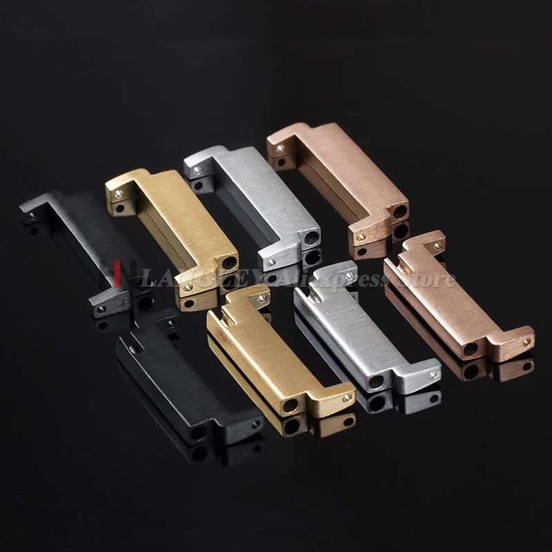 1 Paar Metalladapter für Armbänder, 18 mm auf 20/22 mm, 20 mm auf 18/20/22 mm, 22 mm auf 18/20/22 mm, Schnellverschluss-Steckverbinder, Uhrenarmband-Zubehör – Detail 9