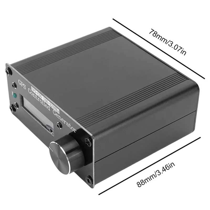 Practical-GPS-CSG VFO GPS Controlled Generator Dual-Channel Adjustable Frequency Reference Source Vibration Motor