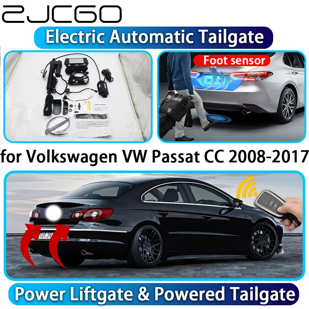 

ZJCGO for Volkswagen VW Passat CC 2008-2017 OEM Automatic Power Liftgate Powered Tailgate Intelligent System Car Trunk Lift Kit