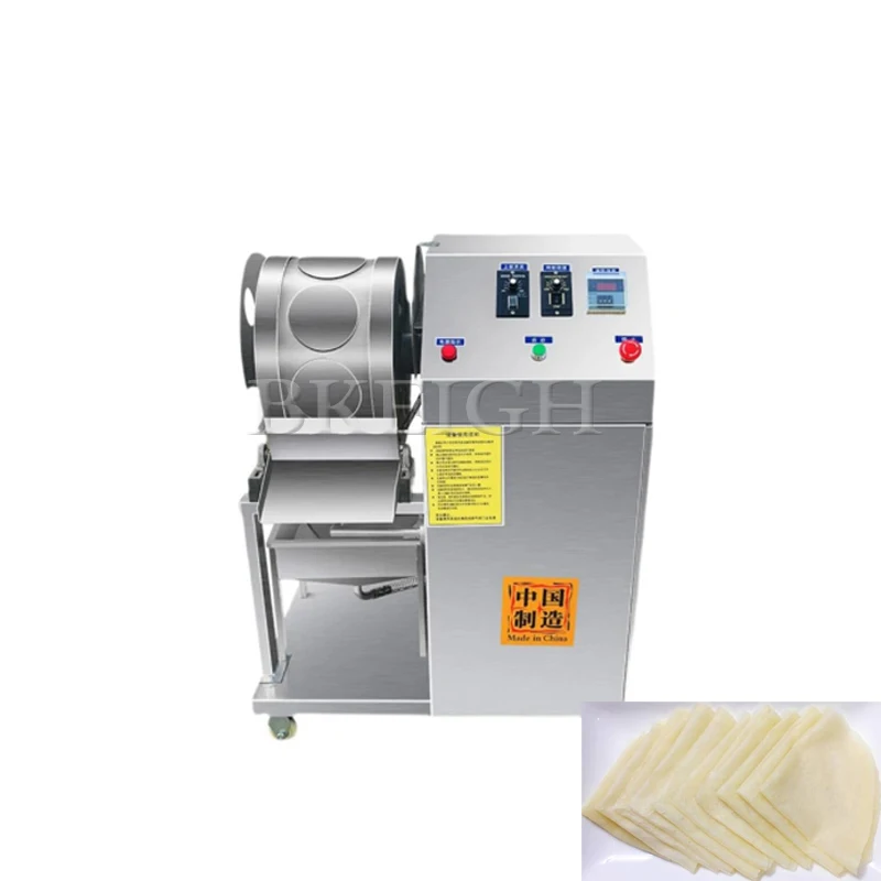

Fully Automatic Electric Commercial Cake Skin Stainless Steel Pancake Making Machine