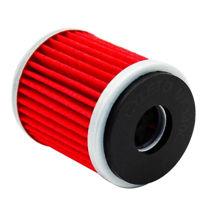 Cyleto Motorcycle Oil Filter for Yamaha MT125 YZF R125 R15 VP125 YP125 Xmax XG250 XT250 YBR250 CZD300 T110 Crypton Tricity 292