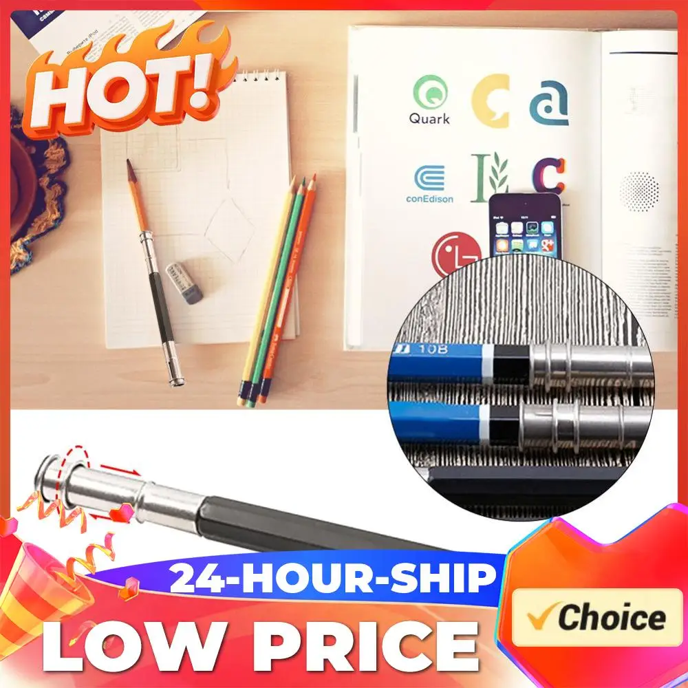 

Dual-headed Art Write Tool Extender Adjustable Pencil Lengthen Sleeve Practical Exquisite Creative Painting Drawing Tool