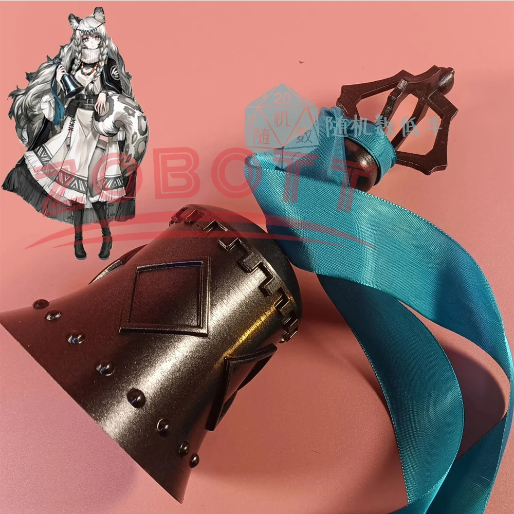 

Аниме Arknights Pramanix, реквизит для косплея, мультяшный колокольчик, колокольчики, аксессуары, аксессуары для 3D-печати, орнамент, рождественский подарок