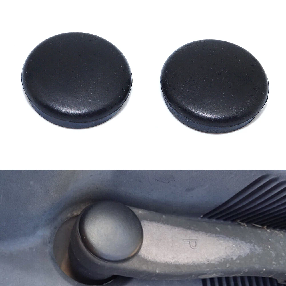 High performance Car Front Wiper Nut Cover Cap Bolt for Kia Cee\\\'d Ceed ED Black Color Reliable Replacement Part