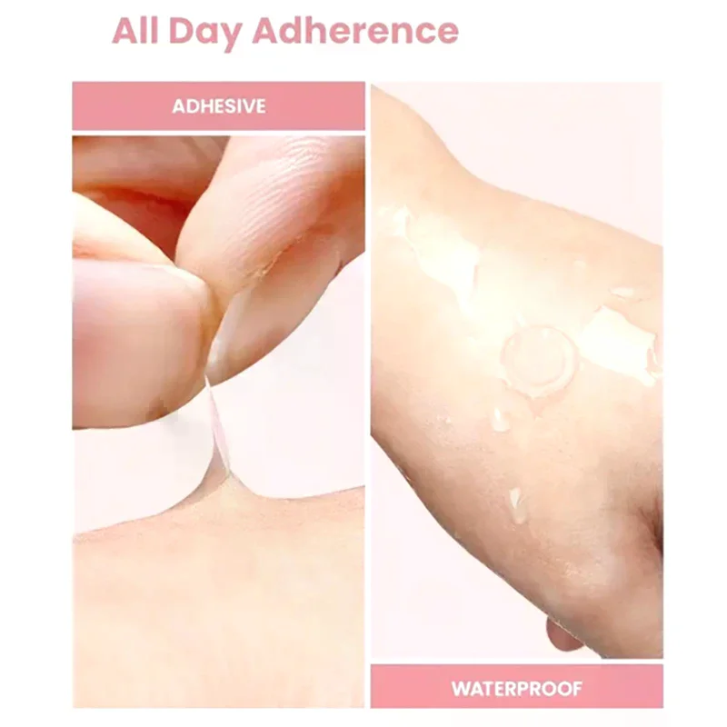 360 قطعة غير مرئية على شكل قلب ونجمة الوجه للعناية بالبشرة حب الشباب بثرة التصحيح شفاء المهنية